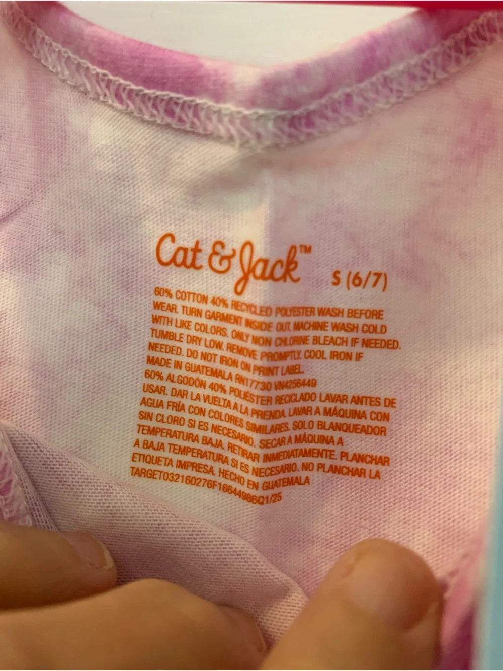 Cat & Jack NWT’s BUNDLE of 2 small 6/7 tank tops